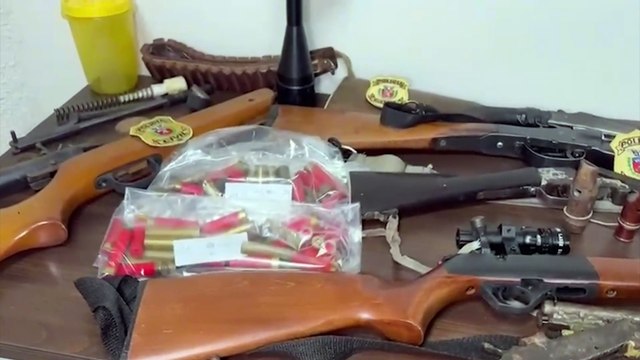 Polícia Civil caça caçadores: armas, munição e animais mortos são apreendidos