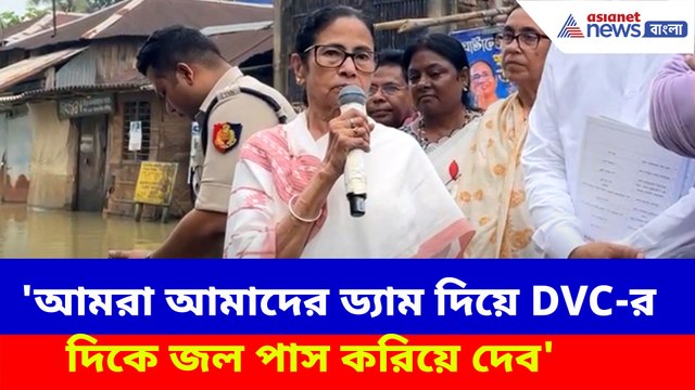 আমরা আমাদের ড্যাম দিয়ে DVC-র দিকে জল পাস করিয়ে দেব, DVC-র বিরুদ্ধে অ্যাকশনে মমতা