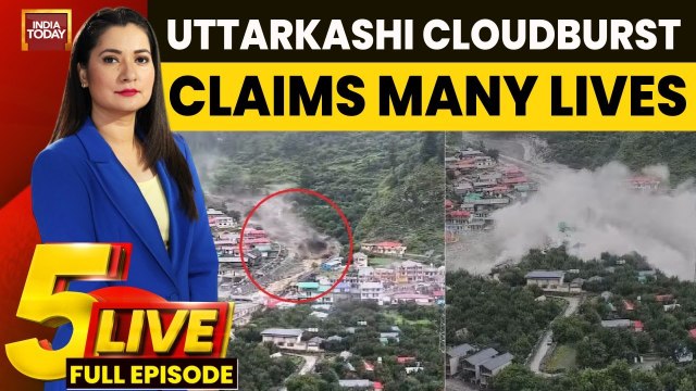 Uttarakhand cloudburst: 4 dead, over 50 missing in Uttarkashi, rescue ops on