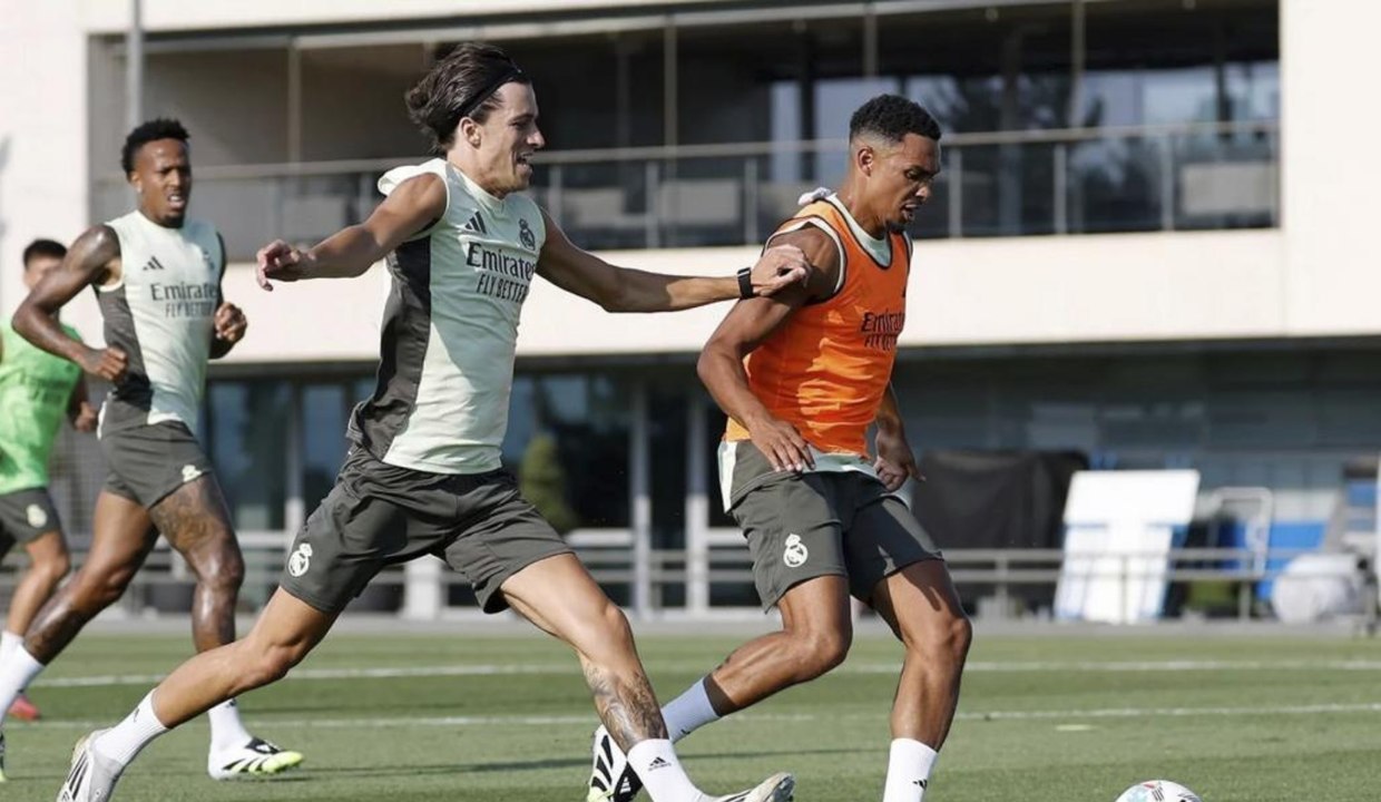 Segundo día de pretemporada en Valdebebas