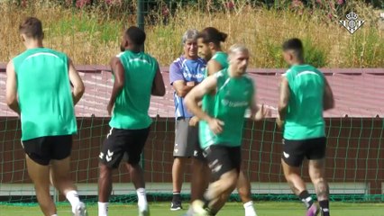 Sesión en MARBELLA del Real Betis