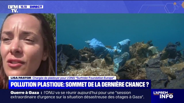 Sommet contre la pollution plastique: Lisa Pastor, chargée de plaidoyer pour l'ONG Surfrider Foundation Europe, appelle à ne pas céder à chercher un compromis avec certains états qui font obstruction systématiquement