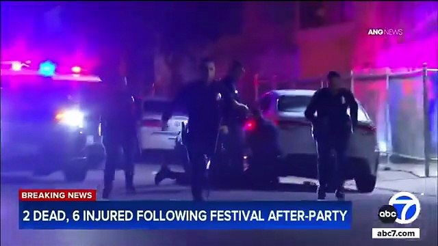 Tiroteo en Los Ángeles: dos muertos y seis heridos