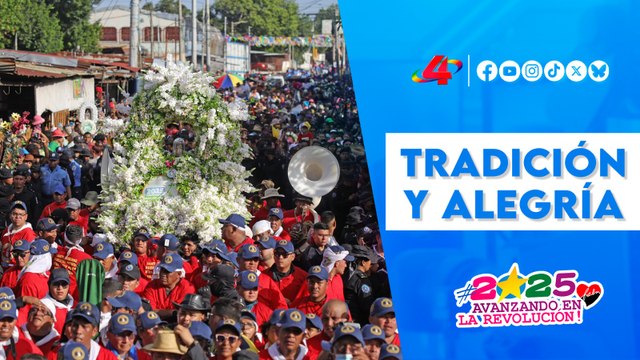 🙏 Tradición, devoción y alegría: Santo Domingo regresa a su templo en Managua 🎉