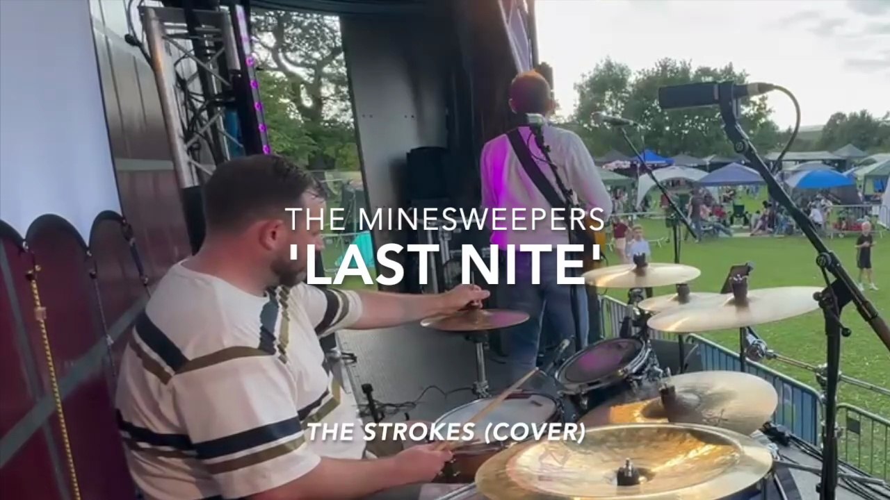 Last Nite - The Strokes - COVER by The Minesweepers  (Live)
