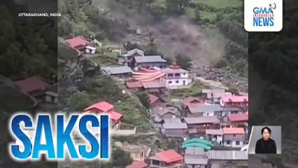 Mga bahay sa tabi ng bundok, natabunan ng rumaragasang baha at putik; 4 nasawi | Saksi