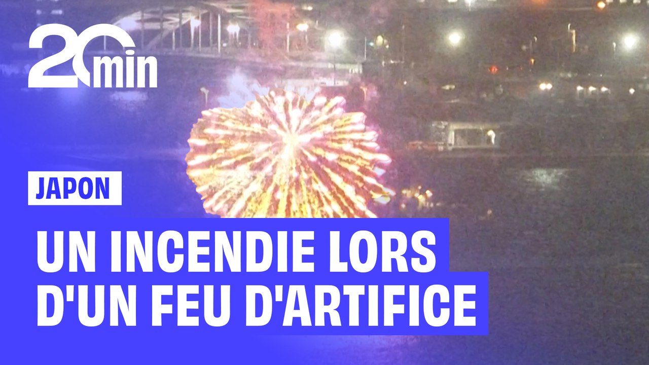 Japon : Un incendie lors d'un feu d'artifice, cinq hommes à la mer
