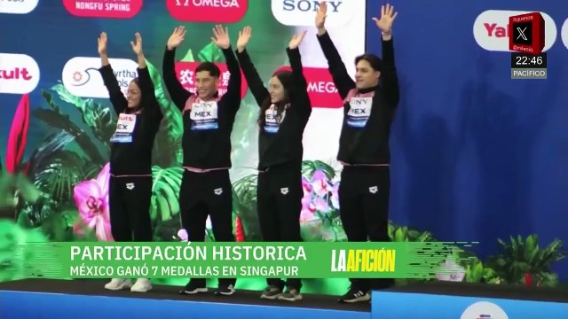 Clavaditas mexicanos cumplen con los objetivos trazados en el Mundial de Natación
