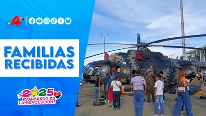 🇳🇮 Exposición estática del Ejército de Nicaragua: recibiendo familias este fin de semana