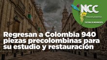 Regresan a Colombia piezas precolombinas para su estudio y restauración