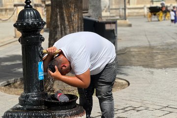 Así se vive la segunda ola de calor del verano desde los pueblos que sobrepasan los 42º: "Se aguanta como se puede"