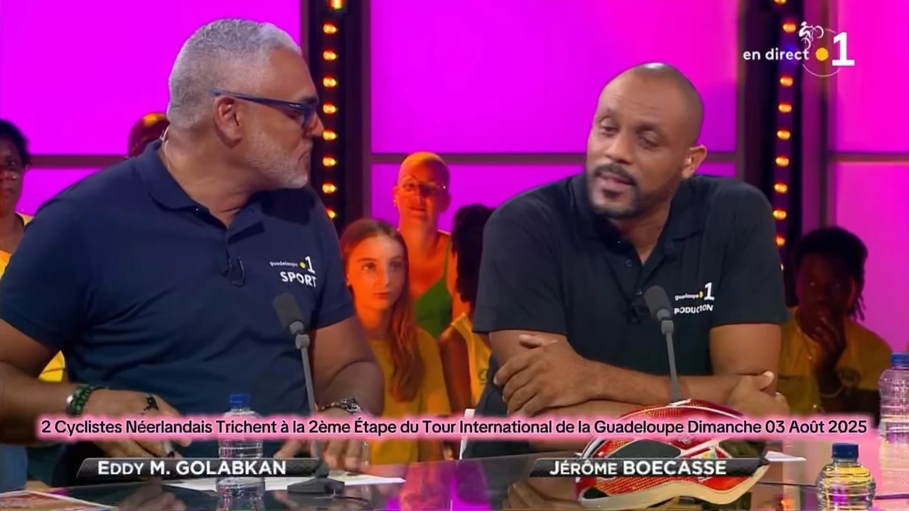2 Cyclistes Tricheurs Tour International de Guadeloupe 2025 Coureurs Néerlandais Club Rc Jan Van Arckel Pris en Flagrant Délit RePlay 2ème Étape Dimanche 03 Août