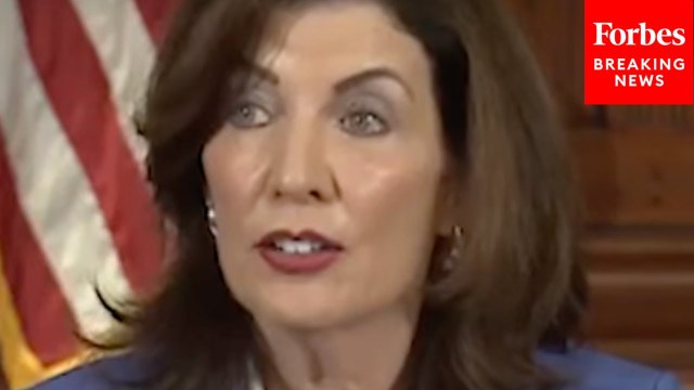 Kathy Hochul Asked If Democrats Are 'Abandoning' Democracy 'In An Effort To Save Democracy'