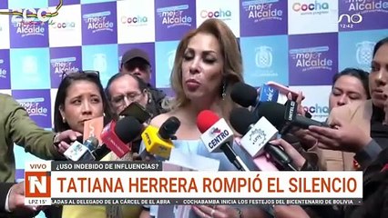 Tatiana Herrera calificó las acusaciones en su contra como “un complot político”