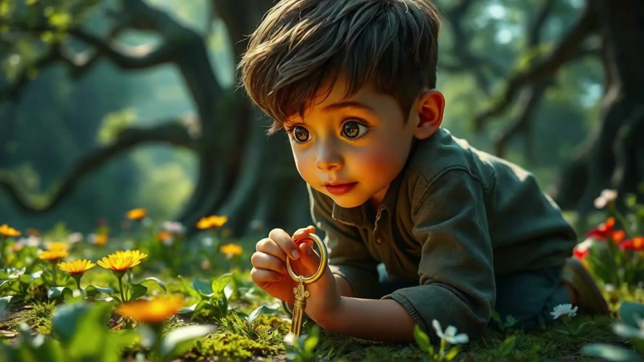 The Enchanted Key & The Lost Kingdom 🗝️ _ A Magical Adventure Story for Kids!_