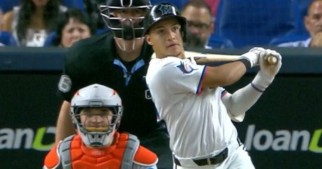 Javier Sanoja le agarró el gusto a los cuadrangulares