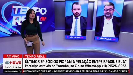 Governo Trump condena prisão domiciliar de Bolsonaro | TEMPO REAL