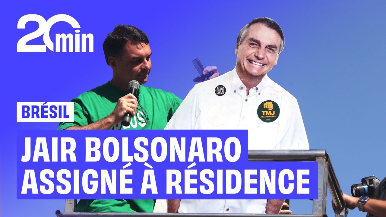 Brésil : l’ancien président Jair Bolsonaro assigné à résidence
