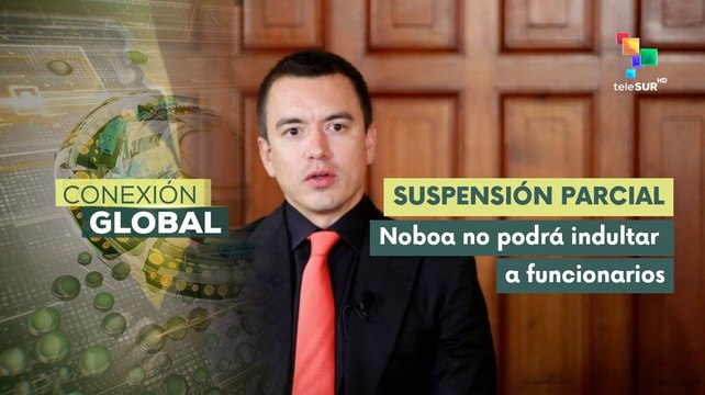 La corte suprema suspendió parcialmente leyes promovidas por Daniel Noboa