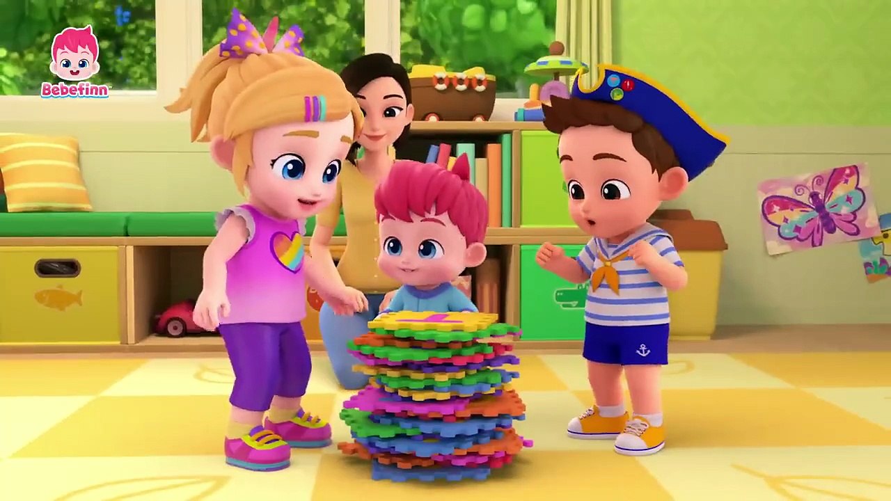 1,2,3 Learn Numbers and ABC   Bebefinn Fun Nursery Rhymes for Kids   Compilation