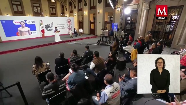 Sheinbaum felicita a Osmar Olvera por el oro en Mundial de Deportes Acuáticos