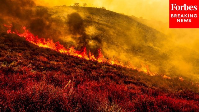 California's Gifford Fire Burns 72,000 Acres, Prompting Evacuations And Road Closures