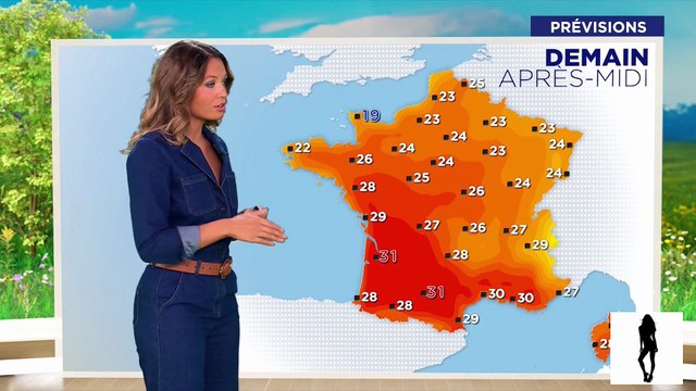 Gennifer Demey – Météo M6 : chaleur, anticyclone et brises marines (5 août 2025)