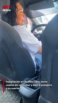 Una mujer fue dejada a mitad del camino por una conductora de app que tomó una vía de cuota sin avisar. El incidente ocurrió en Puebla y ha generado debate en redes.