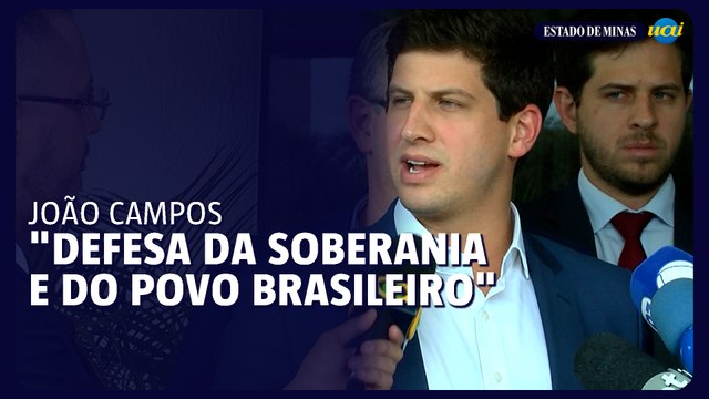 João Campos (prefeito do Recife) cobra coerência e defesa da soberania brasileira