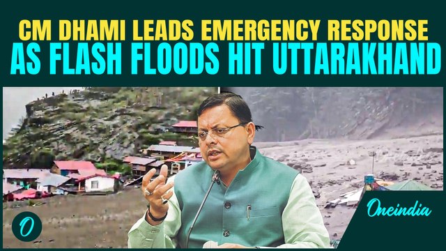 Uttarakhand Flash Floods: CM Pushkar Singh Dhami Sounds Alert as Death Toll Rises to 4, 100+ Missing