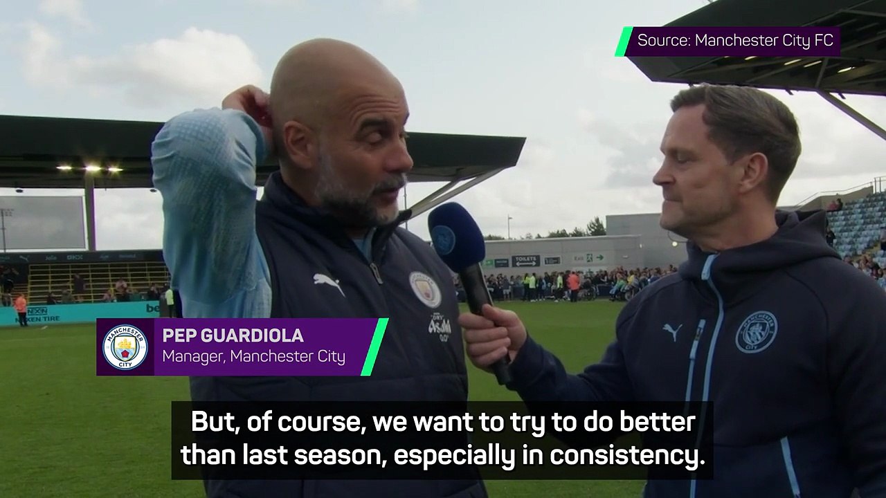 'It won't be a red carpet season' - Guardiola