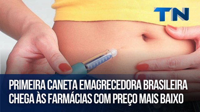 Primeira caneta emagrecedora brasileira chega às farmácias com preço mais baixo