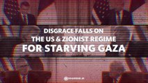 Disgrace falls on the US and Zionist regime for starving Gaza