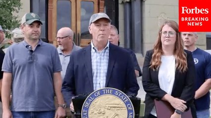 Governor Greg Gianforte Provides Update On Search For Anaconda, Montana, Shooting Suspect