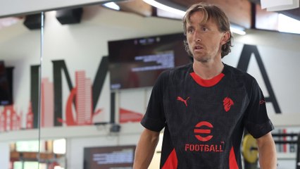 Il primo allenamento di Luka Modrić