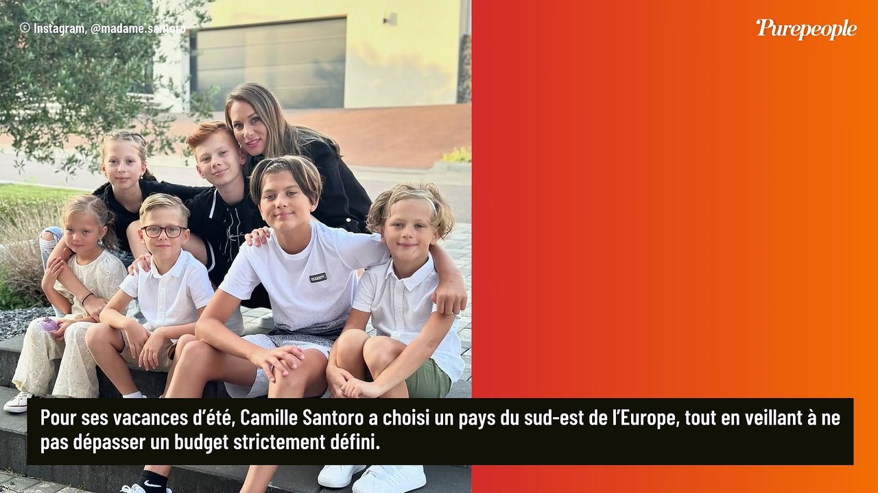 Camille Santoro (Familles nombreuses) en vacances dans un pays d'Europe avec ses 6 enfants : "Le voyage devait rentrer dans mon budget"