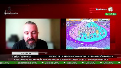Carlos Valencia habla sobre: recaudarán fondos para intervenir glorieta de las y los desaparecidos