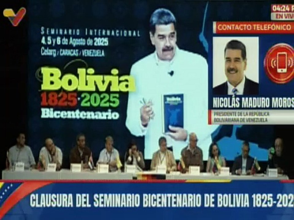 Pdte. Maduro exalta la lucha revolucionaria por Bolivia librada por Bolívar y Antonio José de Sucre