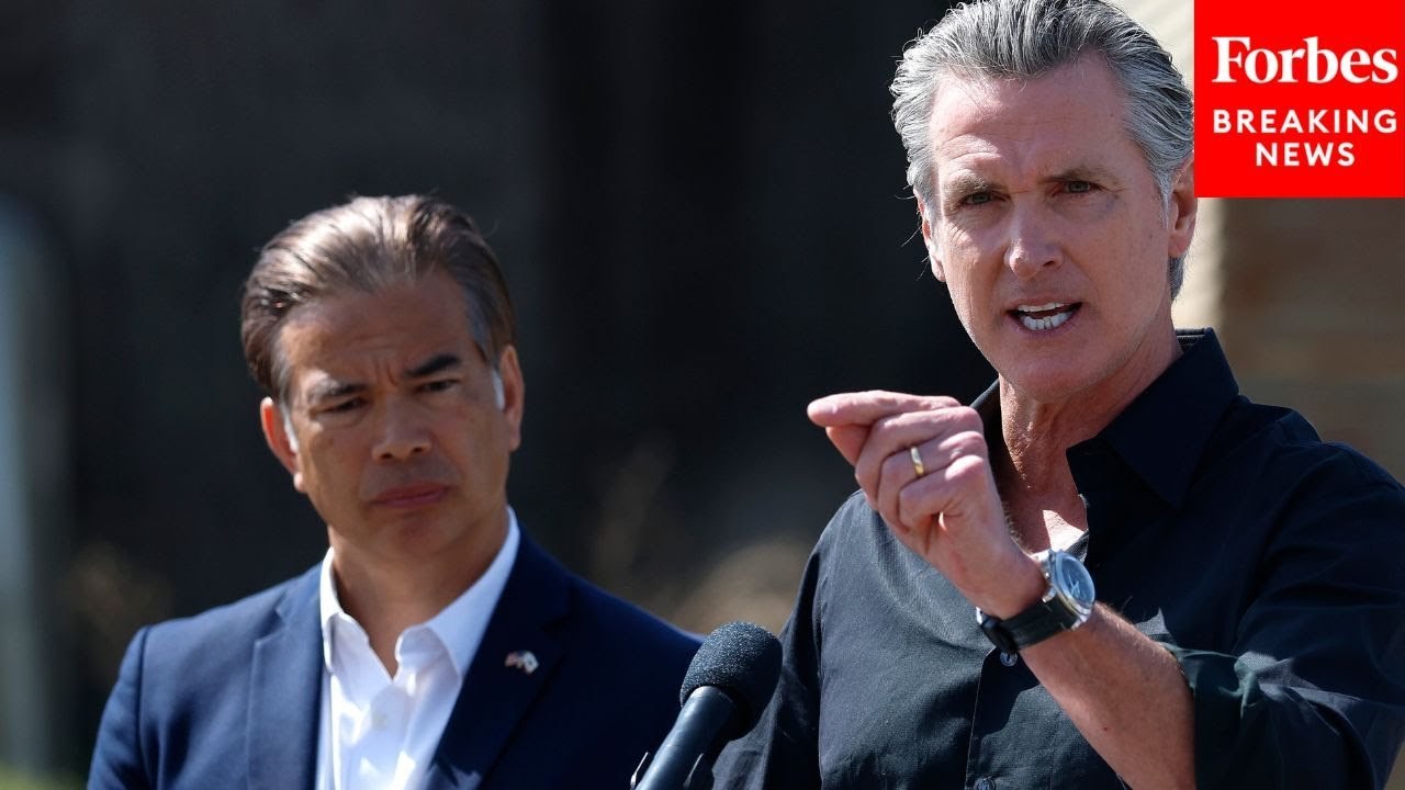 'He Will Not Be In Need Of Resources': Gavin Newsom Vows To Give CA AG Rob Bonta Funding To Sue Trump