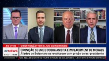 Declaração de Alcolumbre repercute entre a oposição após prisão domiciliar de Bolsonaro