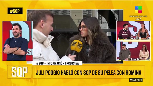 JULI POGGIO HABLA DE LA INTERNA CON ROMINA UHRIG Y DANIELA CELIS: El tridente está en stand by