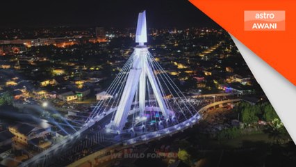 Jambatan Kuching dinamakan sempena Allahyarham Puan Sri Juma'ani