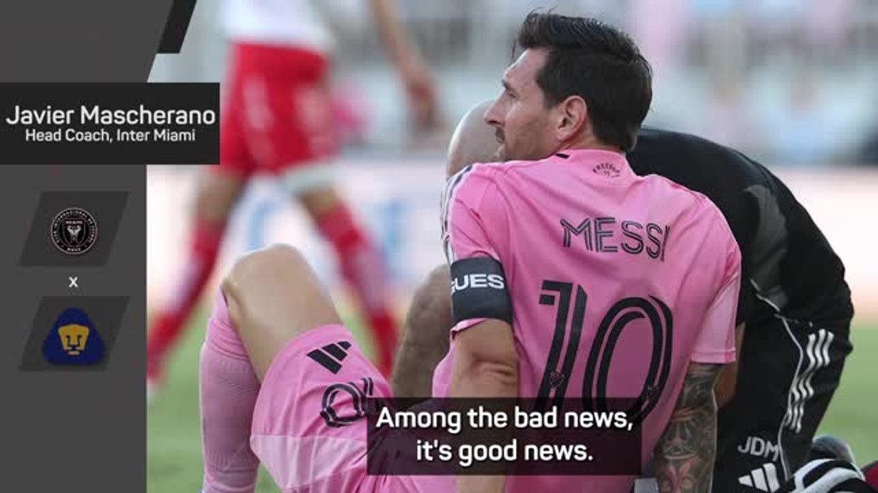Mascherano reveals the extent of Messi's injury