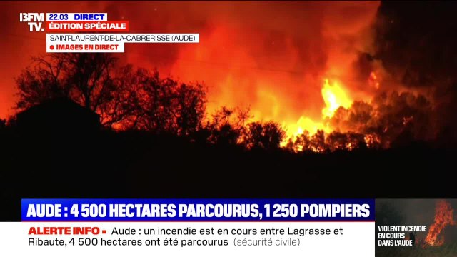 Édition Spéciale - Aude : 10 000 hectares parcourus, 1 250 pompiers