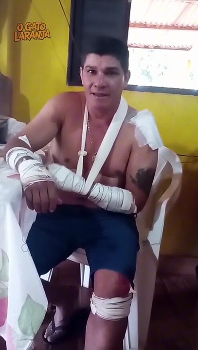 Homem afirma que foi atacado por onça
