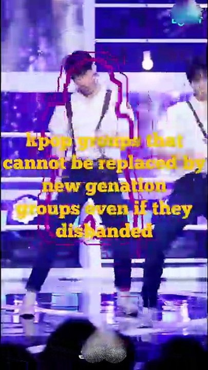 kpop groups that cannot be replaced by new genation groups even if they disbanded