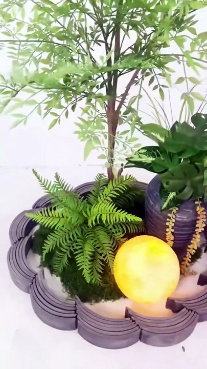 Tiểu cảnh cây giả nam thiên trúc 160cm _ Xanhvina