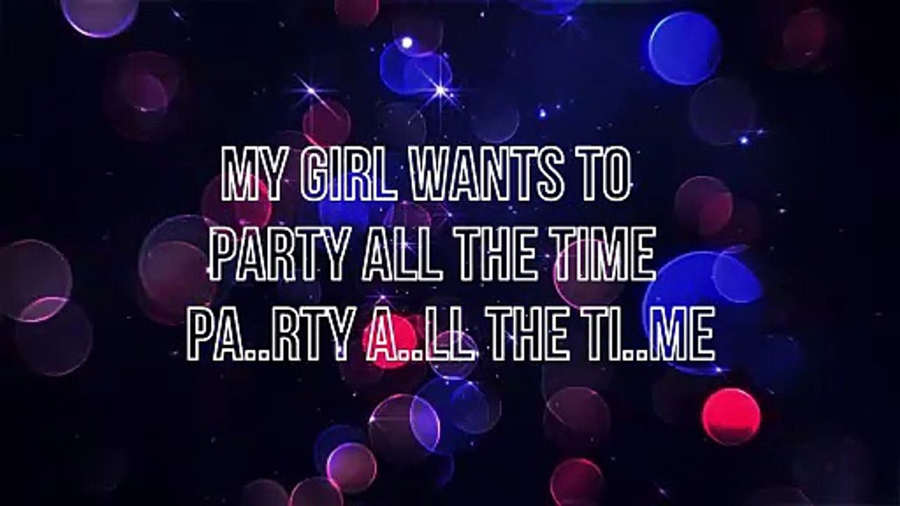 Eddie Murphy - Party all the time (KARAOKE)