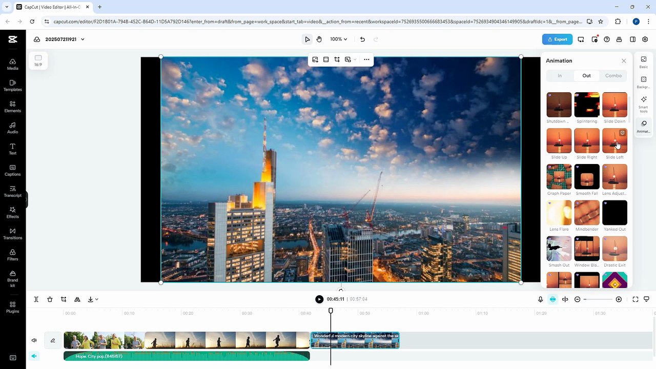Capcut Web Editor 23 Animations