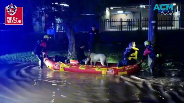 Fire & Rescue NSW crews in action in flood zones